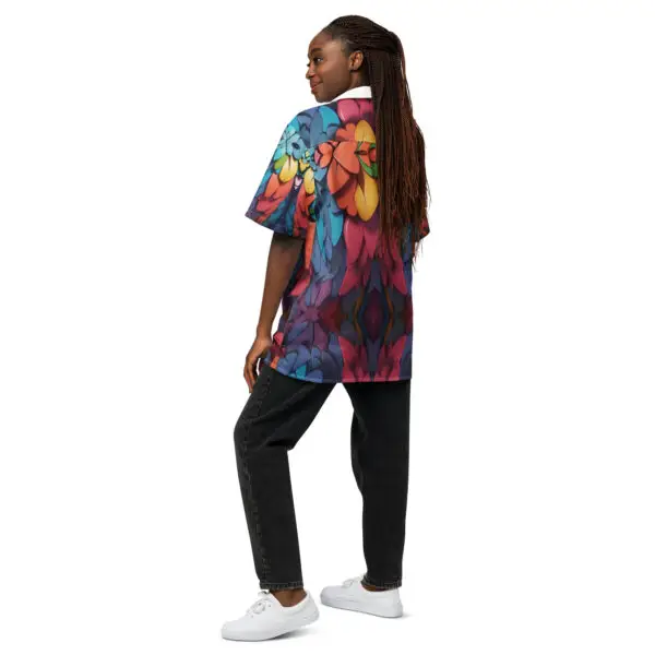 Feathers button shirt